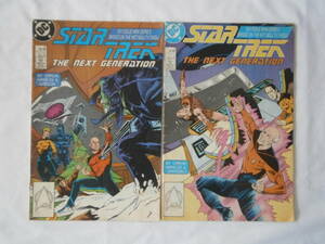 アメコミ　DCコミック　英語版　STAR TREK（スタートレック）SIXISSUE MINI-SERIES　1988年　2冊セット