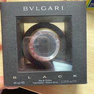 ブルガリ ブラック 香水 40ml オードトワレ BVLGARI BLACK フレグランス パフューム　箱付き　メンズ　ブルガリブラック EDT 定番