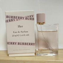 バーバリー ハー オードパルファム 香水 50ml フレグランス BURBERRY Her Eau de Parfum レディース　パフューム　レア　ブランドEDP _画像1