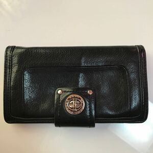 MARC BY MARC JACOBS 二つ折り財布 長財布 ブラック レザー マークジェイコブス　メンズ　ブランド