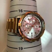 MINI FOCUS 稼働品　MF0196G メンズ腕時計　クロノグラフ　カレンダー　アナログ　箱付き　コマ付き_画像9