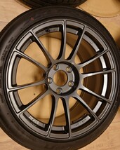 【超美品】 SSR GTX04 18インチ 9,5J インセット40 114,3 ファルケン FK510 245/40R18 2021年製 国産 4本セット WRX STI インプレッサ など_画像3