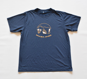 【 モンベル 】白馬八方店 オリジナル Tシャツ XL /紺/WIC.T 