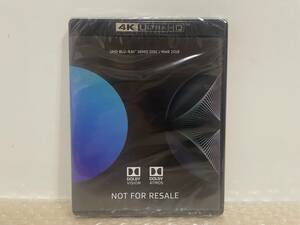  unopened /DOLBY VISION/DOLBY ATMOS/ dolby /4K ULTRA HD/UHD BLU-RAY DEMO DISC/MAR 2018/ demo disk / not for sale /