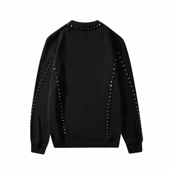 美品 Black Studs Knit スタッズニット セーター スタッズ ブラック