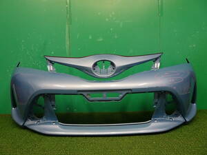  Vitz KSP130 NSP130 NCP130 middle period original front bumper light blue 8V7 52119-52760 < gome private person delivery un- possible / Okinawa remote island delivery un- possible > / 24-51 2B-03