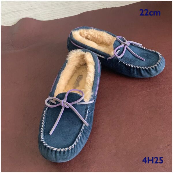 UGG【22cm位】ムートンシューズ☆クリーニングお手入れ済