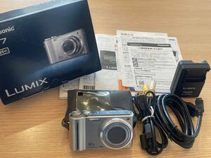 ＊3146 Panasonic パナソニック LUMIX ルミックス TZ7 シルバー 箱/説明書/付属品付 中古 起動確認〇