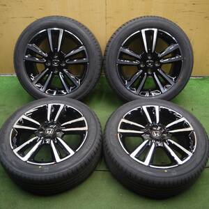 *送料無料* 新車外し！23年★ホンダ フィット RS GR3 純正 185/55R16 ヨコハマ BluEarth-GT AE51 16インチ PCD100/4H★4020608Hノ