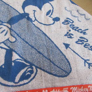 ディズニー ミッキーマウス プルート バスタオル フェイスタオルの画像2