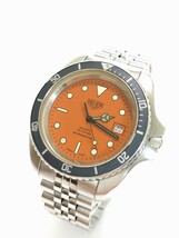 【稼働品】【オーバーホール済】HEUER ホイヤー プロフェッショナル 1000シリーズ【980.032】【980.007】クオーツ ベルト(844/5)_画像2