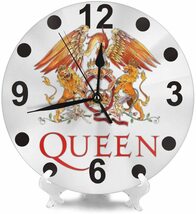 QUEEN/クイーン/置き時計・掛時計/新品・未使用　サイズ直径30㎝・置き時計用スタンド付き_画像1