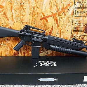 E&C 電動ガン Colt M16A3 M203ランチャー搭載 電子トリガー搭載ver 40mmグレネード対応 EC-702E M16A4の画像2