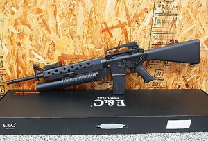 E&C 電動ガン Colt M16A3 M203ランチャー搭載 電子トリガー搭載ver 40mmグレネード対応 EC-702E M16A4