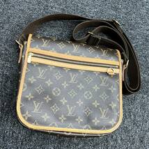 ★1円スタート★ LOUIS VUITTON ルイヴィトン モノグラム メッセンジャーPM M40106/MI0076ショルダーバッグ ブラウン 茶色_画像2