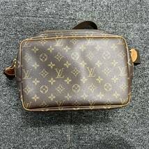 ★1円スタート★LOUIS VUITTON ルイヴィトン モノグラム リポーターPM M45254ショルダーバッグ シリアルSP0918ブラウン 茶色_画像5