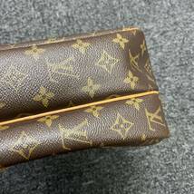 ★1円スタート★LOUIS VUITTON ルイヴィトン モノグラム リポーターPM M45254ショルダーバッグ シリアルSP0918ブラウン 茶色_画像4