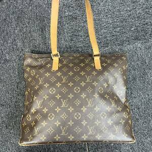 ★1円スタート★LOUIS VUITTON ルイヴィトン モノグラム カバメゾ M51151 シリアルTH0042トートバッグ ショルダーバッグ ブラウン 