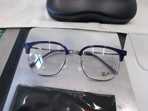 レイバン RayBan ニュー クラブマスター New Clubmaster 眼鏡フレーム RB7216-8210-53 お洒落 大きめサイズ