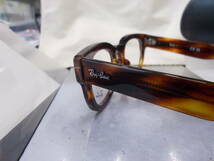 RayBan レイバン MEGA HAWKEYE メガ ホークアイ 眼鏡フレーム RB0298VF-2144-50 お洒落 極太 極厚 レトロ_画像6