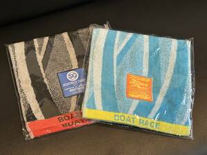  unopened boat race memory towel 2 pieces set fan gratitude 3Days BOAT RACE DERBY souvenir boat race 