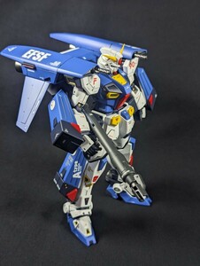 完成品 塗装済み プレミアムバンダイ MG 1/100 ガンダムF90 ミッションパック A-TYPE 機動戦士ガンダム ガンプラ 元箱無し