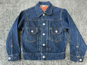 希少 90年 復刻 LEVI'S 507BXX 2nd セカンド ボーイズ デニムジャケット ビンテージ リーバイス Gジャン