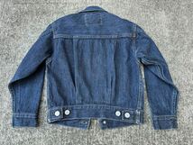 希少 復刻 LEVI'S 507BXX 2nd セカンド ボーイズ デニムジャケット ビンテージ リーバイス Gジャン_画像2