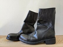 極美品 guidi 788 バックジップブーツ 41 26cm程度 黒 ベビーカーフ グイディ アルチザン エクセラ_画像1