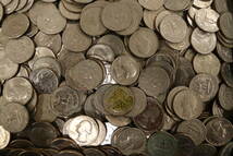 アメリカ硬貨 25セント 1000枚 まとめて おまとめ 大量 アメリカコイン 海外コイン 外国コイン 古銭 コイン 硬貨_画像5