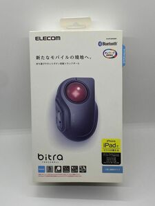 【新品未開封】エレコム トラックボールマウス M-MT2BRSBK Bluetooth (iOS対応) Sサイズ 人差し指