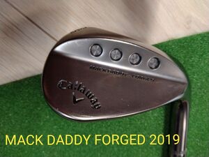 値下げ キャロウェイMACK DADDY FORGED 2019 ウェッジNSプロ MODUS 3 TOUR 120 50° 