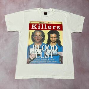 90sNATURAL BORN KILLERS ナチュラルボーンキラーズ Tシャツ Lサイズ