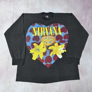 Nirvana ニルヴァーナ 1993 長袖Tシャツ XLサイズ