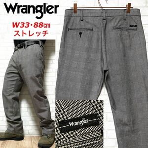 Wrangler ラングラー チェック柄 ストレッチパンツ チノパンツ