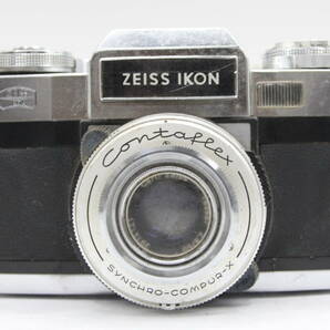 Y692 ツァイスイコン Zeiss Ikon Contaflex Carl Zeiss Tessar 50mm F2.8 フィルムカメラ ジャンクの画像2