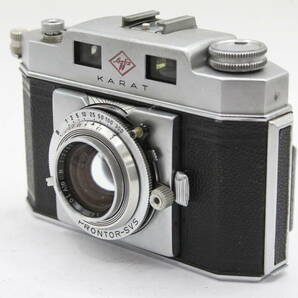 Y696 アグファ Agfa Karat Solagon 50mm F2 蛇腹カメラ ジャンクの画像1