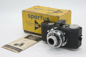 Y708 【元箱付き】 スパルタス Spartus 35 F Model P400 コンパクトカメラ 説明書セット ジャンク