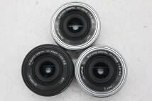 Y709 オリンパス Olympus M.Zuiko Digital 14-42mm F3.5-5.6 ブラック含む レンズ3個セット ジャンク_画像2