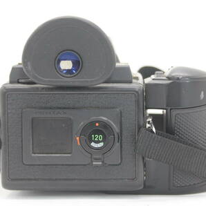 Y711 ペンタックス Pentax 645 SMC Pentax-A 645 Zoom 80-160mm F4.5 中判カメラ ボディレンズセット ジャンクの画像4