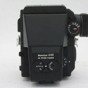 Y713 マミヤ Mamiya M645 Super AE Prism Finder 中判カメラ ボディ ジャンクの画像6