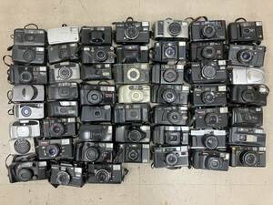 【大量50個以上】 ミノルタ キャノン オリンパス 等 コンパクトカメラ 大量 まとめ ジャンク D43