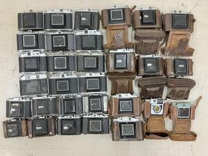 [ large amount 30 piece ]zeno Via Konica large . light machine etc. .. camera leather case attaching etc. large amount summarize Junk D82