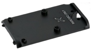 DETONATOR マウントプレート Foward Controls Design OPF-Gタイプ Glock17 MOS Black 東京マルイGLOCK17Gen.5用 アルミCNC ZZ-23