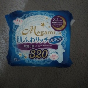 Megami... Ricci super slim 320 feather attaching especially many day. night for mega mi Ellis eliselie-ru sanitary napkin 