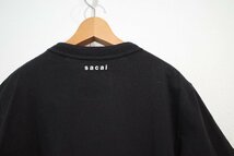 ◆送料無料！2021年　sacai/サカイ　*KAWS Flock　Print　半袖Tシャツ/ユニセックス/size:0*　古着のgplus広島　2403r2_画像9