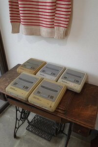 ○スーパーファミコン本体5台セット 古道具のgplus広島2403ｋ