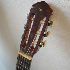 ○ヤマハ YAMAHA クラシックギター G-120 艶のよい木目 ケースつき 古道具のgplus広島 2403iの画像6