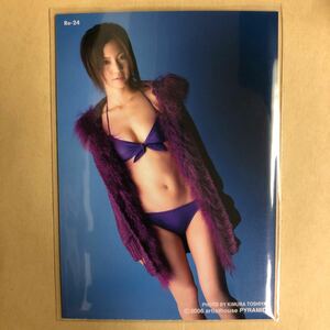 安田美沙子 2006 トレカ アイドル グラビア カード 水着 ビキニ Re-24 タレント トレーディングカード
