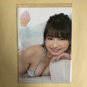 片岡沙耶 トレカ アイドル グラビア カード 水着 ビキニ 018 タレント トレーディングカード